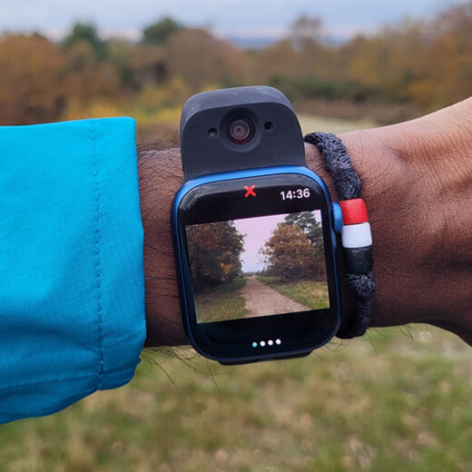 Ремінець Wristcam для Apple Watch з двома камерами 38 | 40 | 41 характеристики