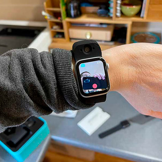 Ремінець Wristcam для Apple Watch із двома камерами 38 | 40 | 41 перші кроки