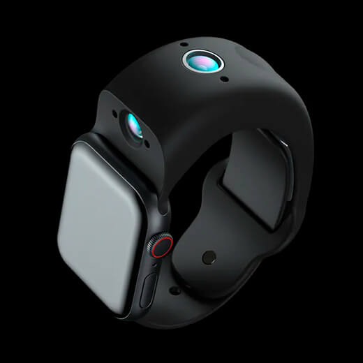 Ремінець Wristcam для Apple Watch з двома камерами 38 | 40 | 41 безкоштовний додаток