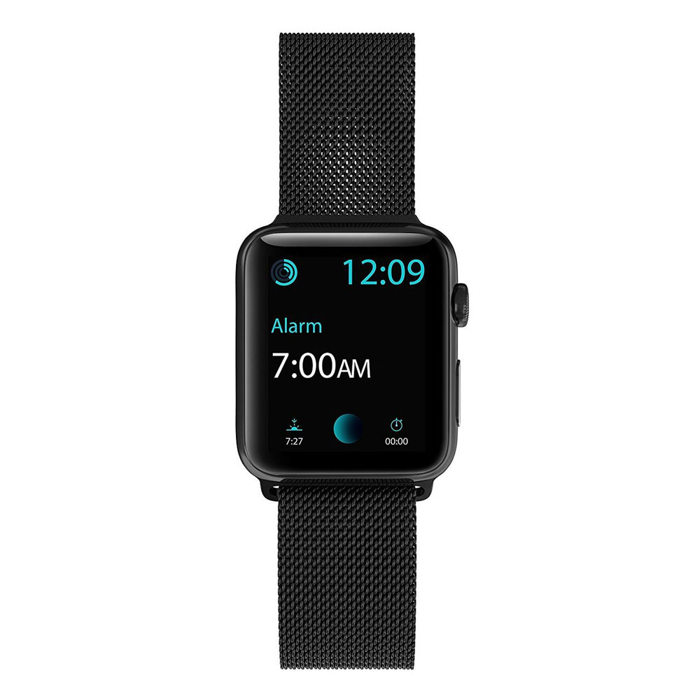  Ремінець X-Doria Mesh Black для Apple Watch 42mm /44mm Series 5/4/3/2/1 