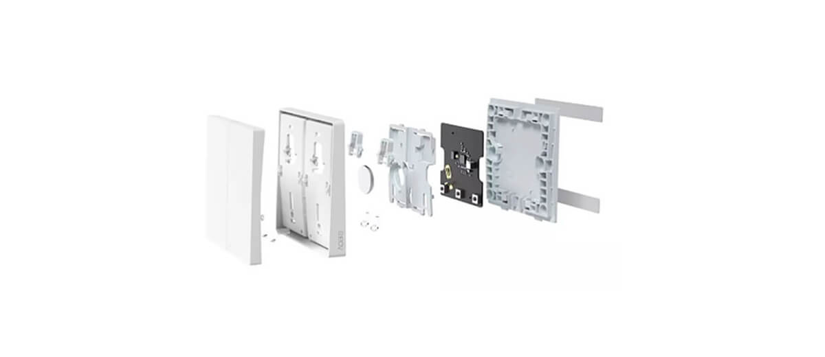 Умный дистанционный выключатель Xiaomi Aqara D1 Wireless Switch One Gang (одинарный) Apple HomeKit