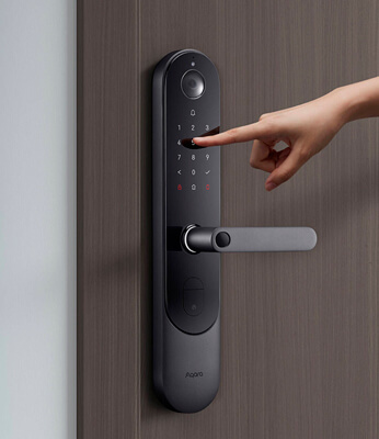 Умный дверной замок с камерой Хiaomi Aqara P100 Apple HomeKit