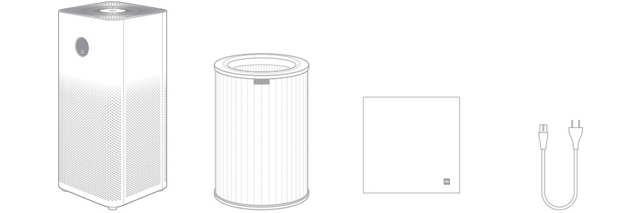 Очищувач повітря Xiaomi Mi Air Purifier 3H