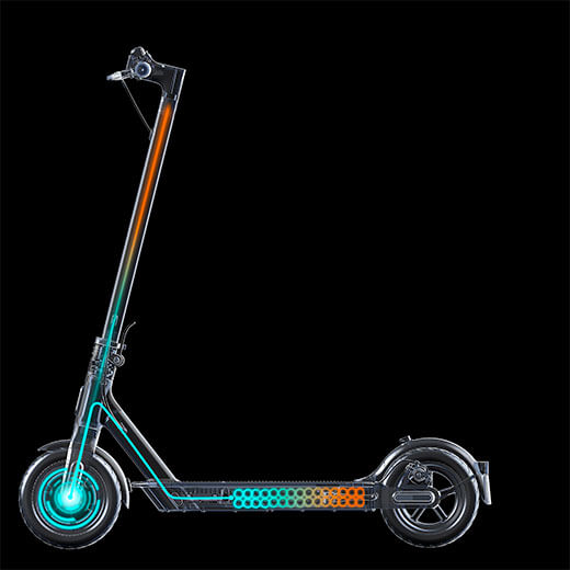 Электросамокат Xiaomi Mi Electric Scooter 1S