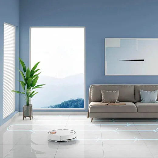 Робот-пылесос Xiaomi Mi Robot Vacuum-Mop 2 Pro White бесплатное приложение