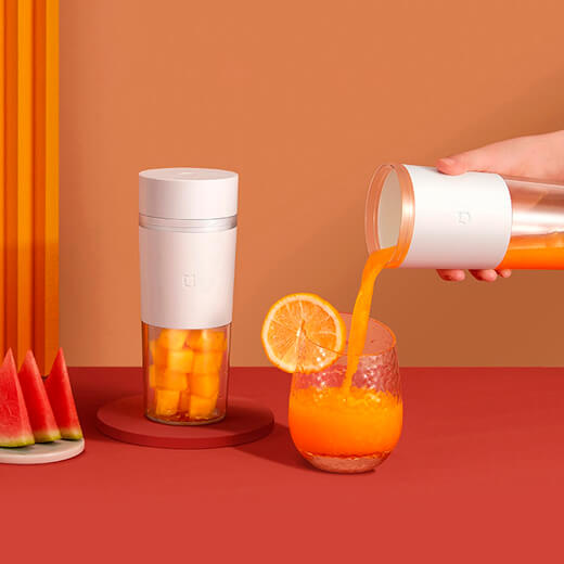 Фитнес-блендер Xiaomi MiJia Portable Mini Blender Fruit 300ml White новинка