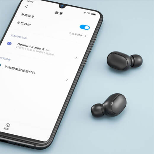 Беспроводные наушники Xiaomi Redmi AirDots S Black