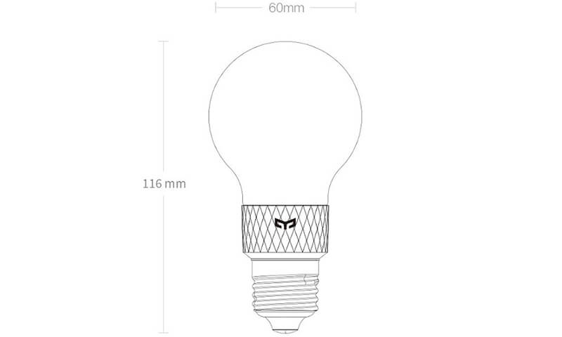 Розумна лампочка Xiaomi Yeelight LED Filament Lamp HomeKit