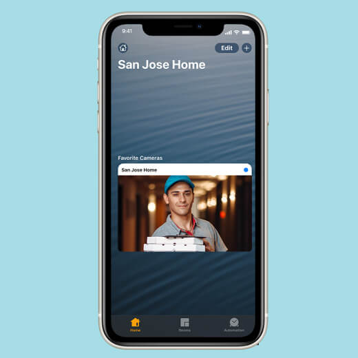 Умный дверной видеозвонок Yobi B3 Apple HomeKit
