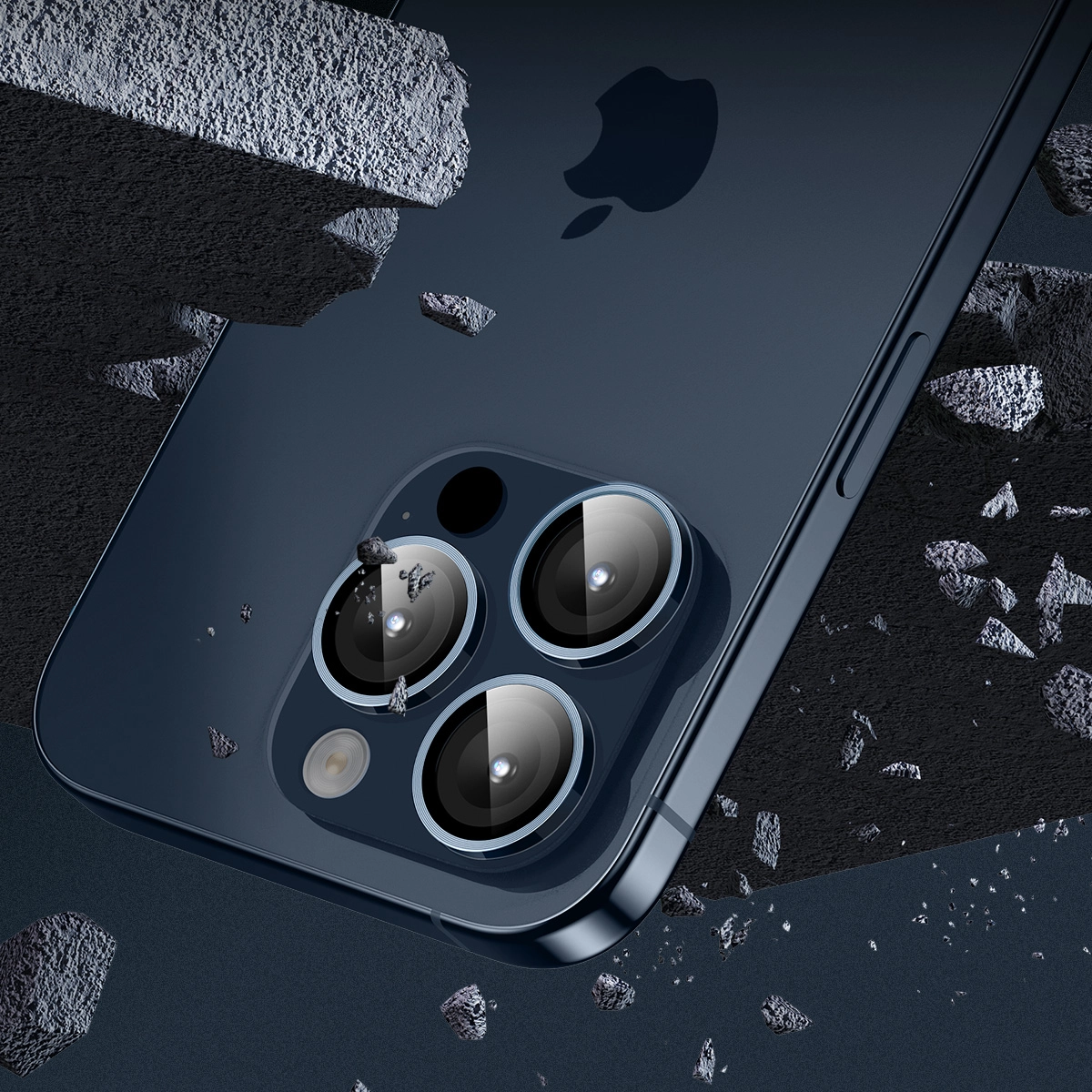 Захисне скло на камеру ESR Armorite Camera Lens Protector 1-Pack для iPhone 15 Pro | 15 Pro Max Clear
