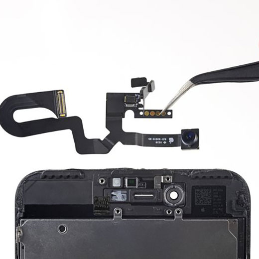 Замена фронтальной камеры iPhone 7