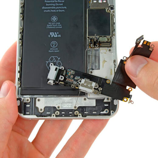 Замена разъема зарядки (синхронизации) iPhone 6s