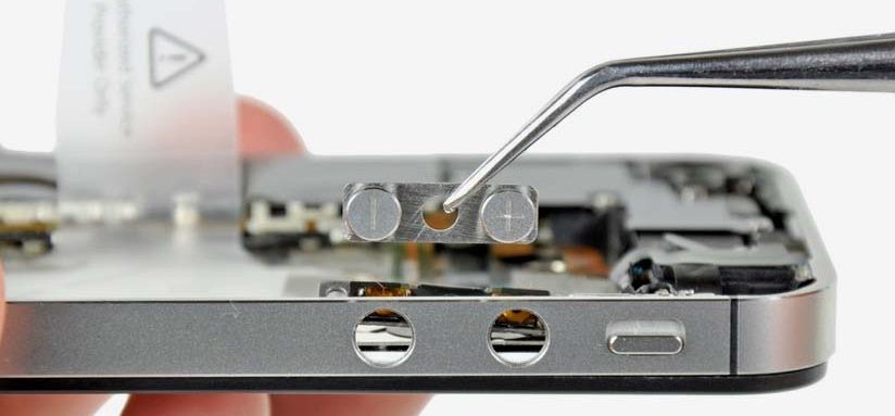 Ремонт кнопок громкости iPhone 5