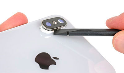 Замена стекла камеры iPhone