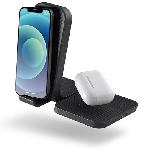 Беспроводное зарядное устройство Zens Modular Single Wireless Charger Main Station для iPhone | AirPods