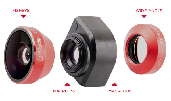 конструкция olloclip 4-in-1 конструкция olloclip 4-in-1